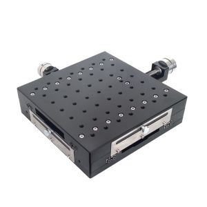 200mm×200mm×60mm Manual Linear Stage XY Motion Stage Grinding Screw