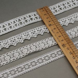 Custom OEKO TEX Embroidery Lace Trim For Lady Garment Shoes