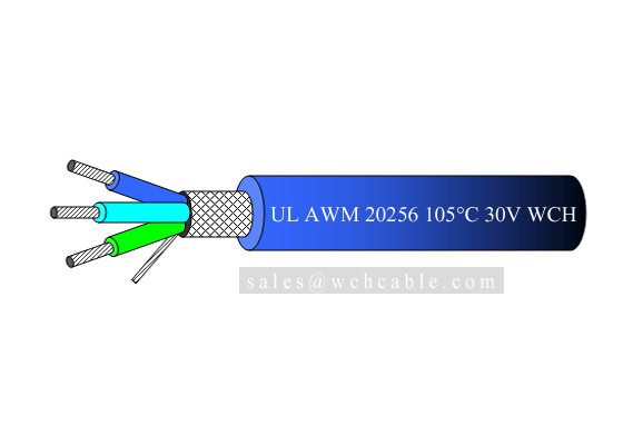 UL20256 Durable Elastomer TPE Industrial Control Cable