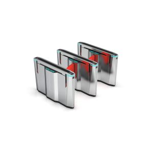 DC12V QR Code Flap Barrier Turnstile Passage Width 600-900mm