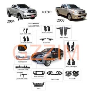 Wholesale Fortuner 2004-2012 Car Body Kit Front Facelift Kit from china suppliers