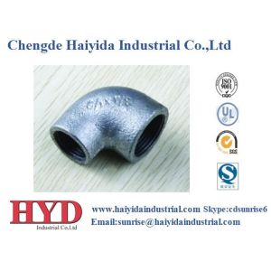 Wholesale ELBOW galvanized malleable iron pipe fitting cast iron UL factory from china suppliers
