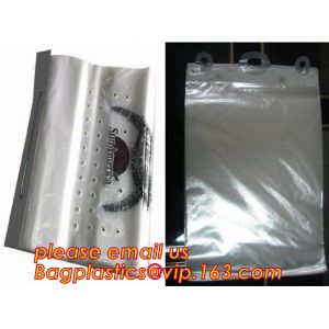 Virgin PE Reclosable Clear Flat Plastic Wicketted bag for packing food,Side