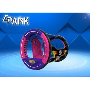 48V / 20A Rolling Car Game Machine With Seats In Playground And Amusement Center