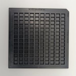 ABS Black 4 Inch Waffle Pack Tray Suitable For Micro IC Chips