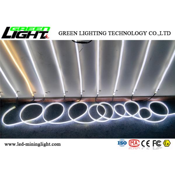 Anti Explosive LED Flexible Strip Lights RGB 5050 Silicone Material Cool White Color