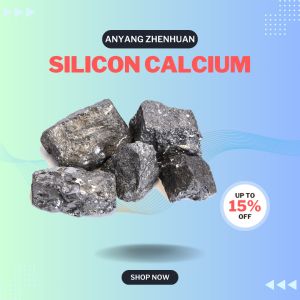 Industrial Grade Calcium Silicon Alloy Silver Gray Highly Reactive
