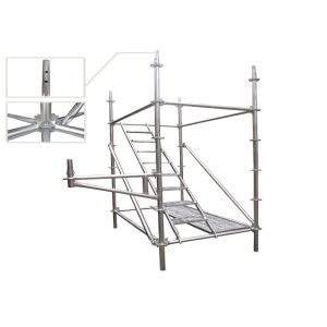 Safety Adjustable Cuplock Shuttering System , Cup And Lock Scaffolding