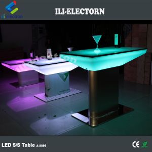 LED party rechargeable led coffee table