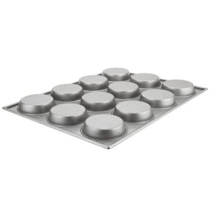 RK Bakeware China-Mackies Slicone Glazed Pecan Roll/Jumbo Muffin Pan