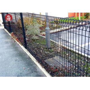 Welded 5mm Wire Brc Mesh Fence Double Loop Roll Top