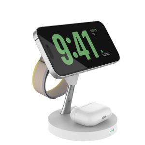 15W Fast Wireless Charging Station With Led Indicator And LED Night Light