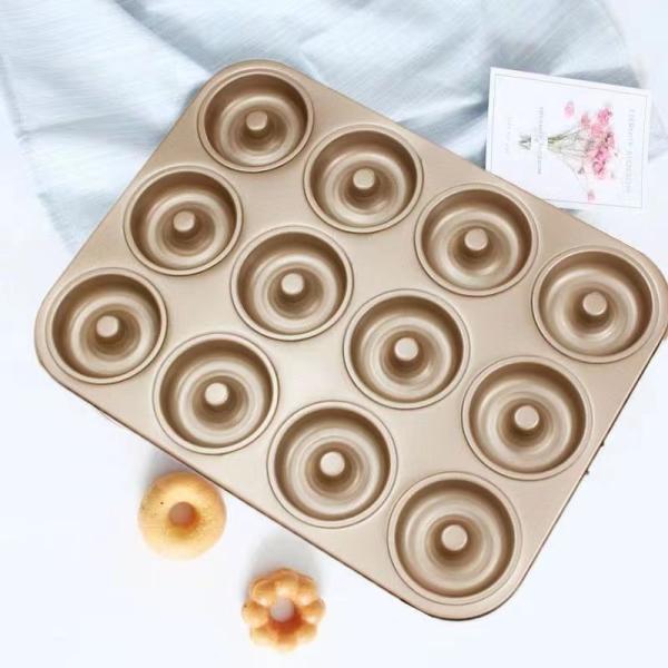 Non-Stick Cartoon Donut Cake Mold for Creative Baking kitchen