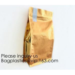 Laminated Material Metalized Film Side Gusset Pouches,Digital Metaled Print