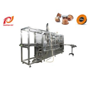 Wholesale Two Lanes A Modo Mio Lavazza Filling Sealing Machine from china suppliers