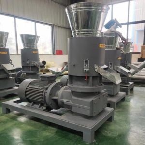 Customized 7.5KW Making Wood Pellet Biomass Pellet Machine Small Biomass Pellet