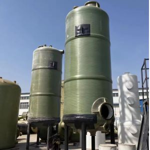 Low maintenance FRP acid mist Absorption tower Fiberglass purification tower GRP