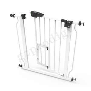 Doorways Metal Cat Pet Friendly Stair Gate Durable Multiscene