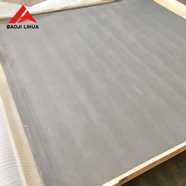Hot Rolled GR5 GR7 Titanium Plates And Sheets Pickled Surface