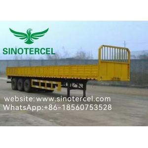 Pallet Transport Sidewall Semi Trailer Cargo Container Trailer 20-70 Tons