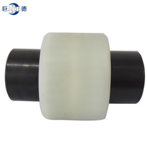 Mechanical Precision Curved Tooth Flexible Gear Coupling Nylon Sleeve Hard