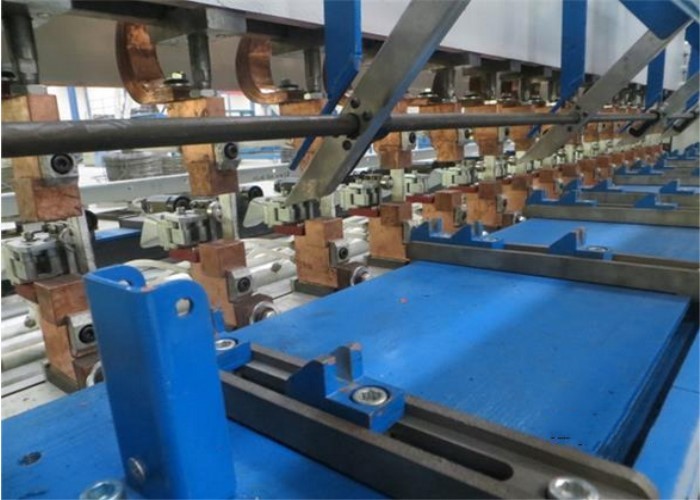 Diamond Reinforcing Mesh Welding Machine Rebar Mesh Production Line Low Noise