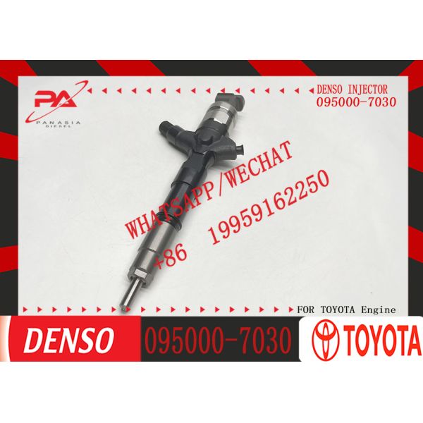 New Diesel Common Rail Fuel Injector 095000-7030 0950007030 23670-39185 23670391850 for Fuel System