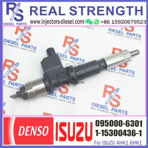 Diesel Engine fuel injector 095000-6300 1-15300436-0 095000-6301 1-15300436-1