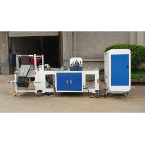 China Auto Plastic Flat Bag Making Equipment With Heat Sealing Device on sale