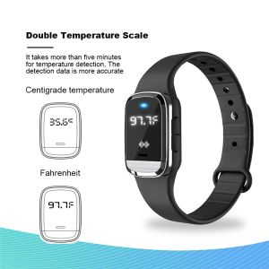 outdoor portable summerThermometer Function USB Rechargeable Wristbands M20