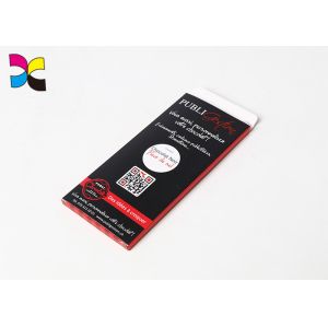 Custom Red Printed Cardboard Boxes Strong Chocolate Packaging Hot Stamping