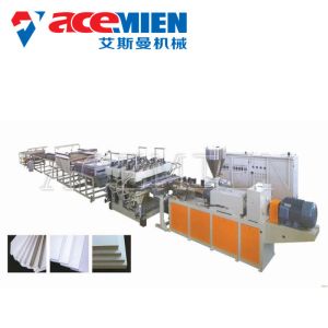 PVC Foam Manufacturing Machine / Foam Extruder Machine Easy To Operation