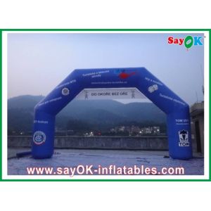 6 x 4M Inflatable Arch 0.4mm PVC For Opening Ceremony / Advertising