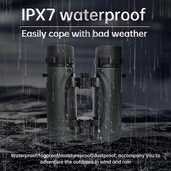 ED 7x32 High Powered Binoculars with Full Multi Coating and IPx7 Waterproof for Adults Bird Watching ,Travel, Hiking, Hu