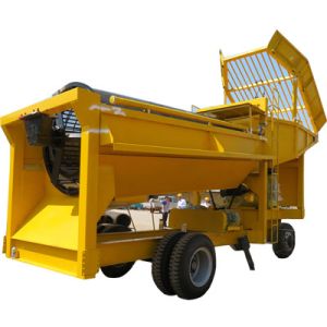 Gold Mining Machinery 10T/H Gold Trommel Wash Plant Rotary Scrubber For Ore