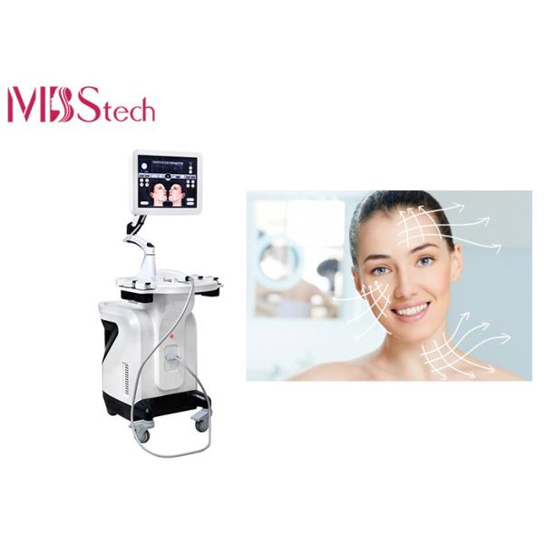 Quality 360 Degree Rotate Vertical Touch Screen 3D HIFU RF Machine for sale