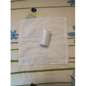 Wholesale restaurant use towel knitting towel compressed towel 4.5cm diameter from china suppliers
