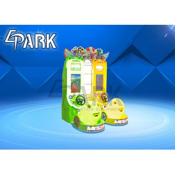 250W Racing Car Simulator With Independent Split Screen HD Screen Colorful