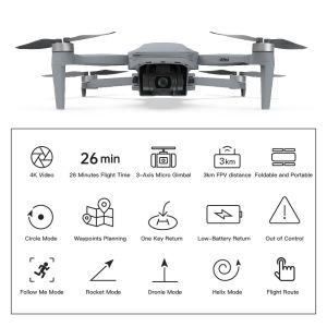 MINI Drone 3 Axis Gimbal UAV Professional With 4K Camera Aerial Photography