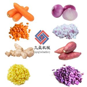 Fruit Cube Vegetable Processing Equiment / Potato Onion Cassava Dicing Machine