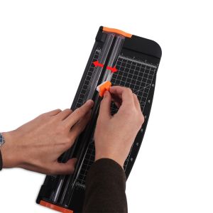 ABS DIY Paper Trimmer for School Home Office ABS Material 12 Sheets Cutting
