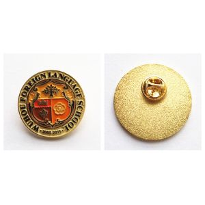 Buy cheap butterfly clutch badge with soft-enamel from wholesalers