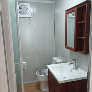 Steel Fabricated House 20ft Office Folding Foldable Expandable Container