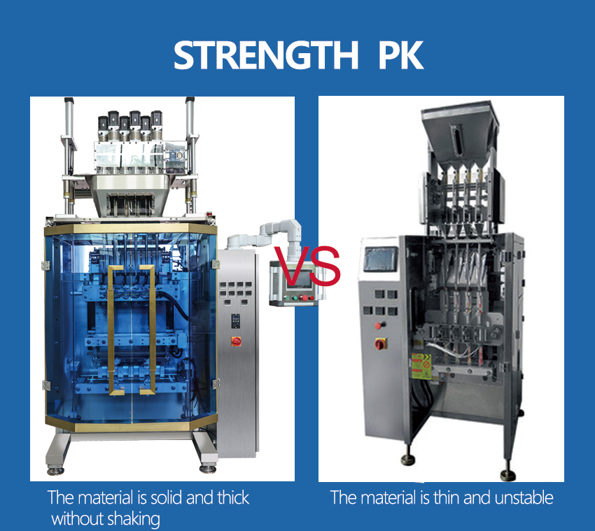 Efficient Reliable Honey Ketchup Sachet Packaging Machine Multi Lanes Ketchup Tomato Sauce Packet Filling Sealing Packing Machine