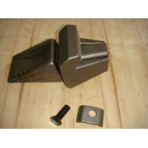 42CrMo Carbide Milling Teeth Easy Tooth Replacement Round Shank Wearable