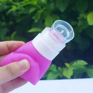 Odorless 38ml 60ml 80ml Silicone Travel Shampoo Bottles