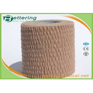 Breathable Stretch Elastic Adhesive Bandage Tape Waterproof For Compresison Wrap