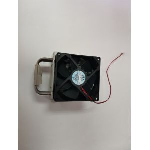 Powder Coating Copper Cpu Heatsink With Fan , OEM ODM Laptop Ssd Heatsink