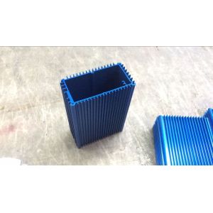 Blue Anodized CNC Drilling 6061 Extruded Aluminum Enclosure Anticorrosive