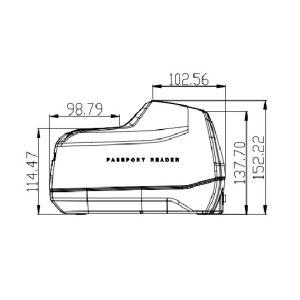 Software Development Kit SDK Included Sinosecu Passport Reader and ID Card